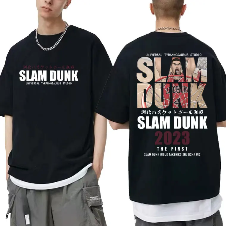Anime The First Slam Dunk Tshirt Manga Sakuragi Hanamichi Akagi Takenori Graphic T-shirt Men Manga Loose Short Sleeve T Shirts
Anime The First Slam Dunk Tshirt Manga Sakuragi Hanamichi Akagi Takenori Graphic T-shirt Men Manga Loose Short Sleeve T Shirts