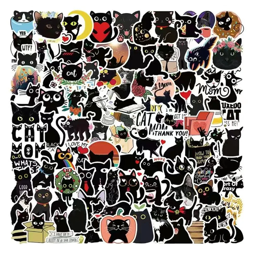 100pcs Cartoon Cat Stickers DIY Decor for Notebook Scrapbook Diary Phone Guitar Laptop Luggage Children Gitts Toys Waterproof
100pcs Cartoon Cat Stickers DIY Decor for Notebook Scrapbook Diary Phone Guitar Laptop Luggage Children Gitts Toys Waterproof