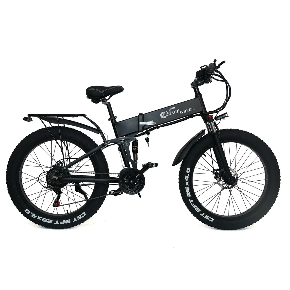 Bicycle Folding Electric Snow Bike Front And Rear Shock Absorption Fat Tire Meter Lithium Battery Electric Assist Convenient
Bicycle Folding Electric Snow Bike Front And Rear Shock Absorption Fat Tire Meter Lithium Battery Electric Assist Convenient