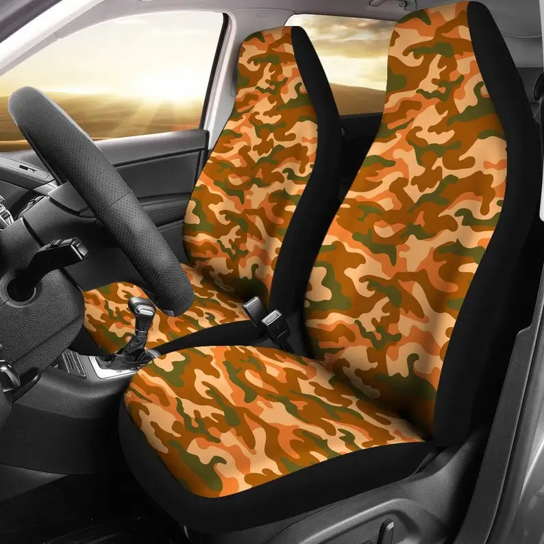 Orange Camouflage Car Seat Covers Pair, 2 Front Car Seat Covers, Seat Cover for Car, Car Seat Protector, Car Accessory
Orange Camouflage Car Seat Covers Pair, 2 Front Car Seat Covers, Seat Cover for Car, Car Seat Protector, Car Accessory
