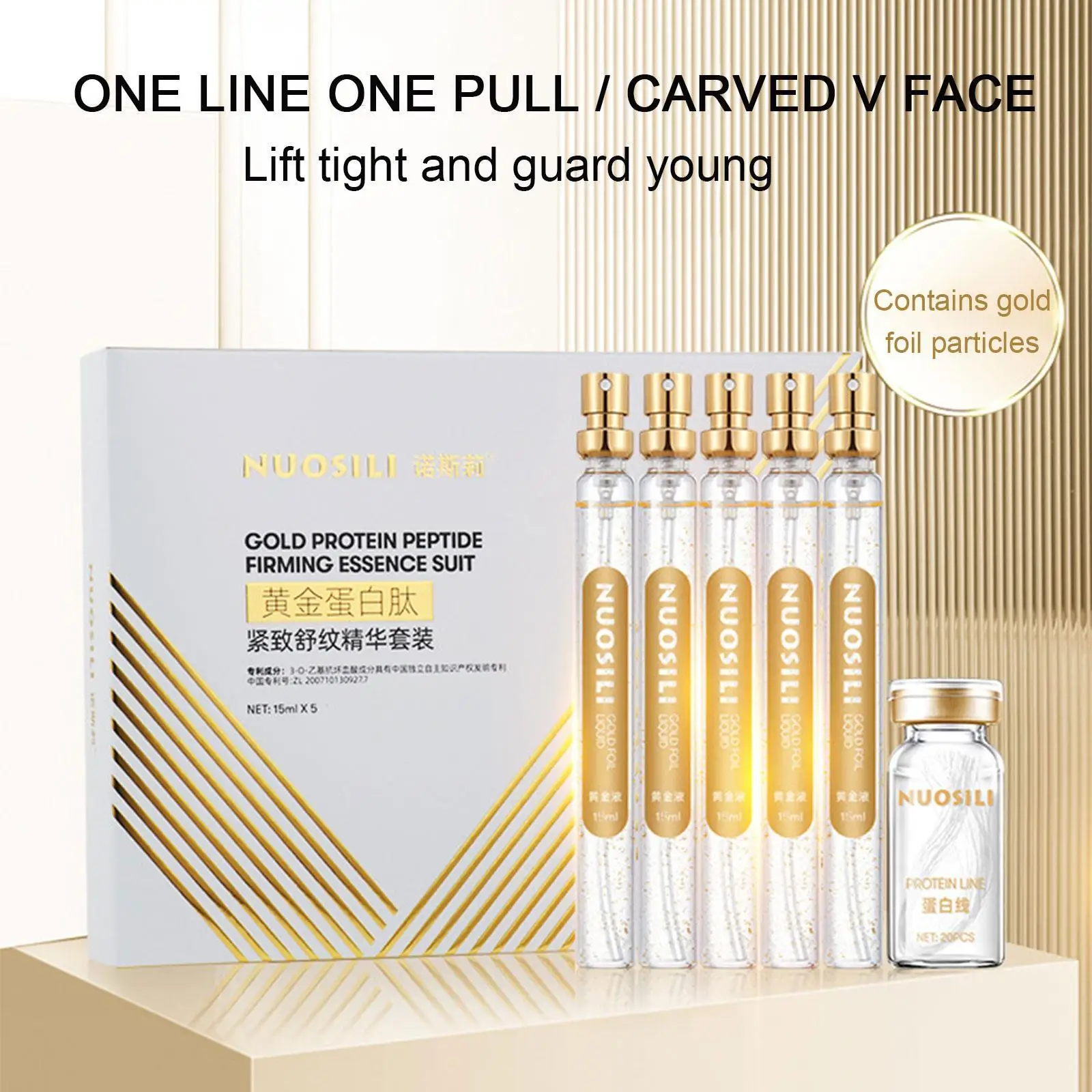 Protein Thread Lifting Set Face Filler Absorbable Collagen Protein Thread Firming Anti-aging Facial Essence
Protein Thread Lifting Set Face Filler Absorbable Collagen Protein Thread Firming Anti-aging Facial Essence