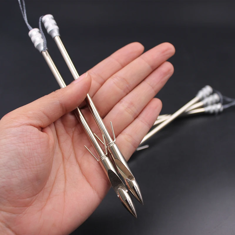 New 2pcs Outdoor Hunting Fishing Darts Stainless Steel Slingshot Fishing Wheel Follower Shotgun Parts Bullets Ar15 Accessories
New 2pcs Outdoor Hunting Fishing Darts Stainless Steel Slingshot Fishing Wheel Follower Shotgun Parts Bullets Ar15 Accessories