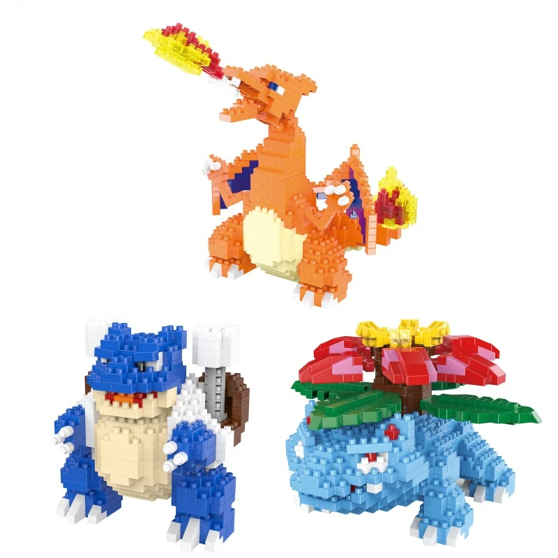 Покемон блок Charizard Venusaur blastise классическая модель строительный блок мини-Кирпичи Детские подарки на день рождения
Покемон блок Charizard Venusaur blastise классическая модель строительный блок мини-Кирпичи Детские подарки на день рождения