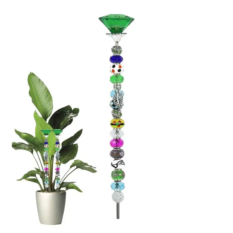 Decorative Garden Stakes Beaded Sun Catchers With Crystals Stopper Top Fairy Garden Accessories Decorative Yard Stake For Flower
Decorative Garden Stakes Beaded Sun Catchers With Crystals Stopper Top Fairy Garden Accessories Decorative Yard Stake For Flower