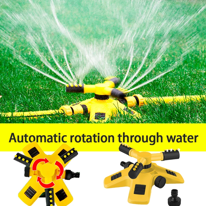 Automatic Garden Lawn Sprinkler 360° Rotating Yard Garden Large Area Coverage Water Sprinkler Irrigation System Water Sprayers
Automatic Garden Lawn Sprinkler 360° Rotating Yard Garden Large Area Coverage Water Sprinkler Irrigation System Water Sprayers
