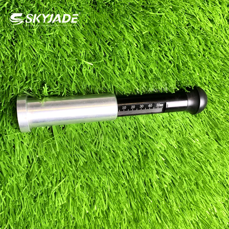 Floor text Measuring tool for synthetic sports surfaces and filled artificial grass; range 0-60mm.
Floor text Measuring tool for synthetic sports surfaces and filled artificial grass; range 0-60mm.
