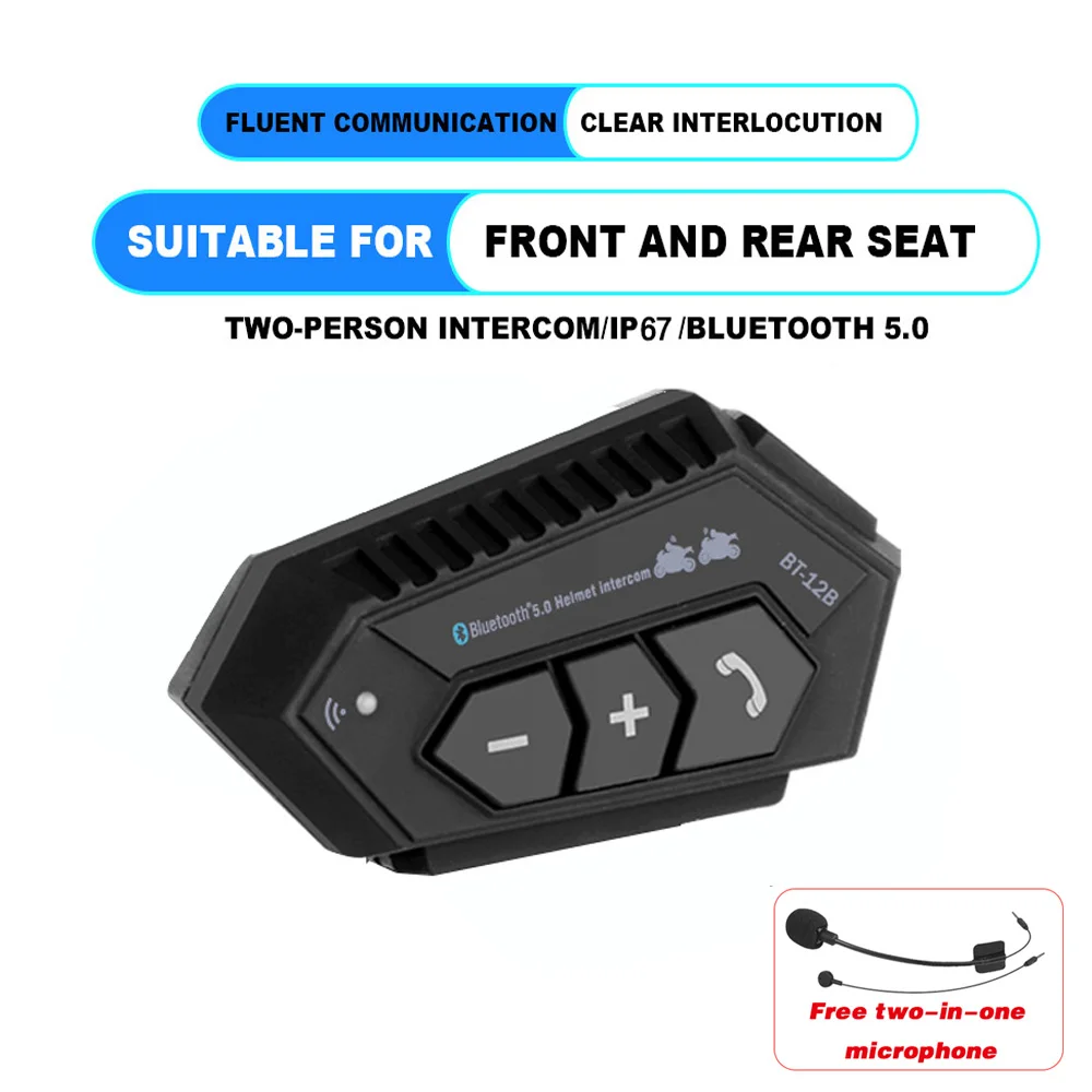 Motorcycle Helmet Headset Bluetooth 5.0+CSR Earphones 2000mah Battery Anti-interference Handsfree For Full/Half Face Helmet
Motorcycle Helmet Headset Bluetooth 5.0+CSR Earphones 2000mah Battery Anti-interference Handsfree For Full/Half Face Helmet