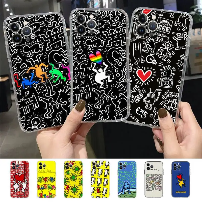 Keith-Haring-Works-Colorful-Print Phone Case for iPhone 11 12 13 mini pro XS MAX 8 7 6 6S Plus X 5S SE 2020 XR case
Keith-Haring-Works-Colorful-Print Phone Case for iPhone 11 12 13 mini pro XS MAX 8 7 6 6S Plus X 5S SE 2020 XR case
