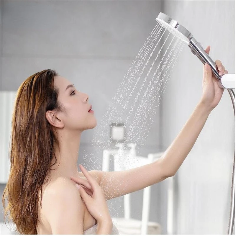 Diiib 3 Modes Handheld Shower Head Set 360 Degree 120mm 53 Water Hole with PVC Matel Powerful Massage Shower D5
Diiib 3 Modes Handheld Shower Head Set 360 Degree 120mm 53 Water Hole with PVC Matel Powerful Massage Shower D5