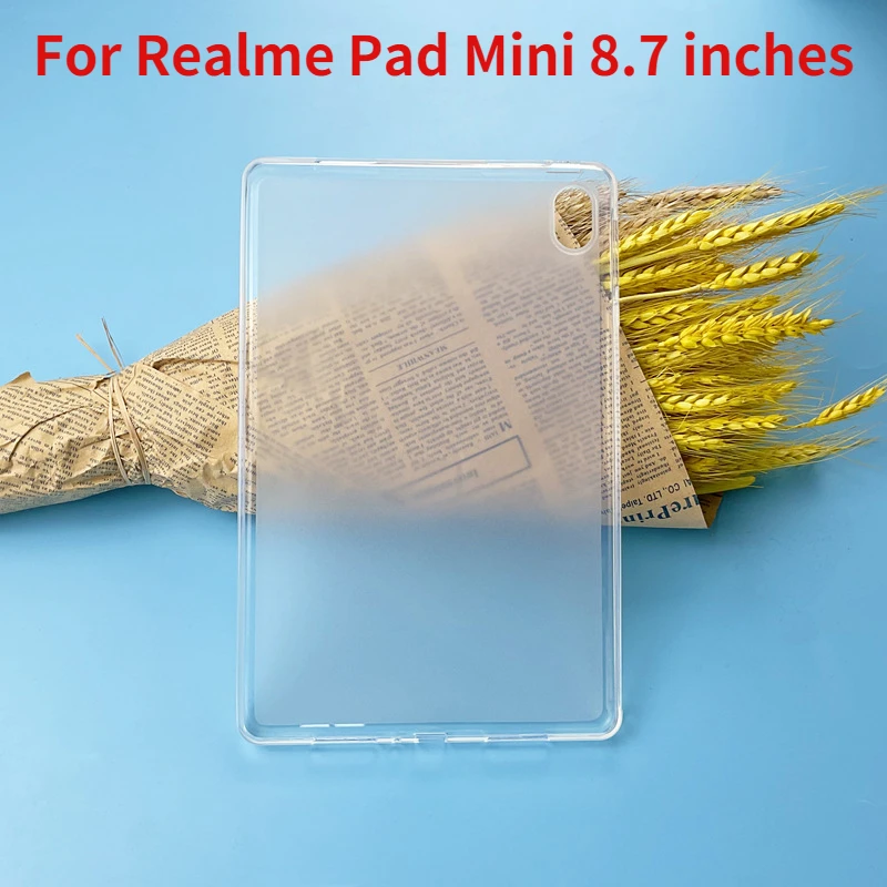 Soft TPU Case For Realme Pad Mini 8.7 inches 2022 Protective Case RealmePad mini Silicone Shell full body Anti-fall Back Cover
Soft TPU Case For Realme Pad Mini 8.7 inches 2022 Protective Case RealmePad mini Silicone Shell full body Anti-fall Back Cover