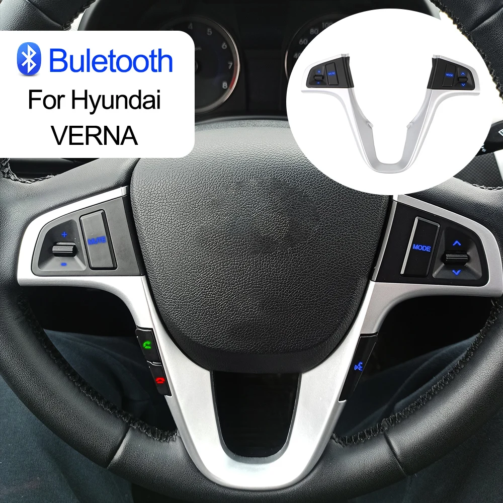 Кнопка управления громкостью аудио для Hyundai VERNA SOLARIS, Bluetooth-переключатель с синей подсветкой, автомобильные аксессуары, рулевое колесо
Кнопка управления громкостью аудио для Hyundai VERNA SOLARIS, Bluetooth-переключатель с синей подсветкой, автомобильные аксессуары, рулевое колесо