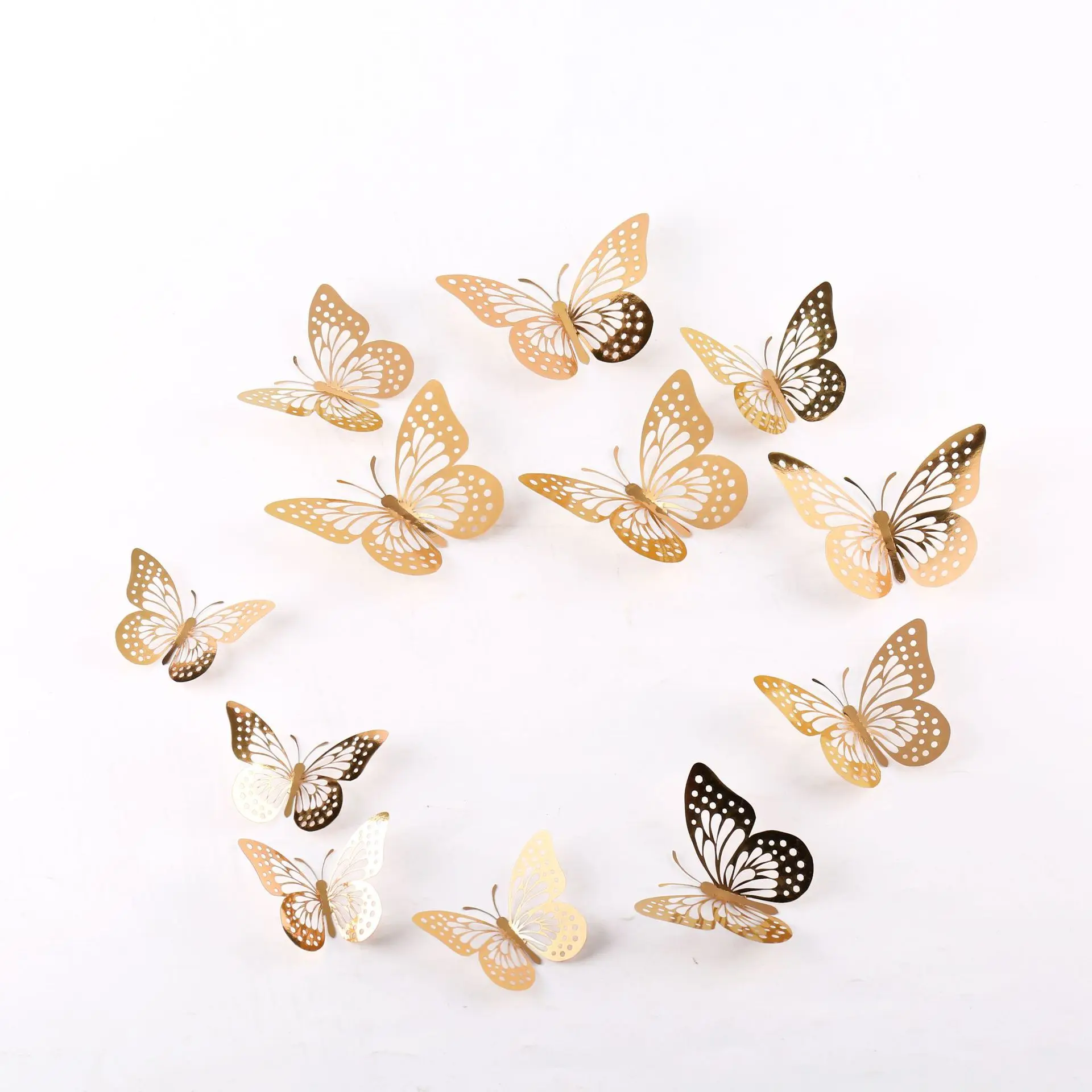 12Pcs 3D Hollow Butterfly Wall Sticker For Home Decoration DIY Wall Stickers For Kids Rooms Party Wedding Decor Butterfly Fridge
12Pcs 3D Hollow Butterfly Wall Sticker For Home Decoration DIY Wall Stickers For Kids Rooms Party Wedding Decor Butterfly Fridge