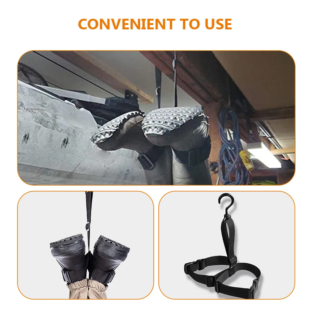 1Set Fishing Wader Boot Hunting Boot Adjustable Storage Dryer Boot Hanger With Swivel Hook Fishing Rain Boots Hanging Strap Belt
1Set Fishing Wader Boot Hunting Boot Adjustable Storage Dryer Boot Hanger With Swivel Hook Fishing Rain Boots Hanging Strap Belt
