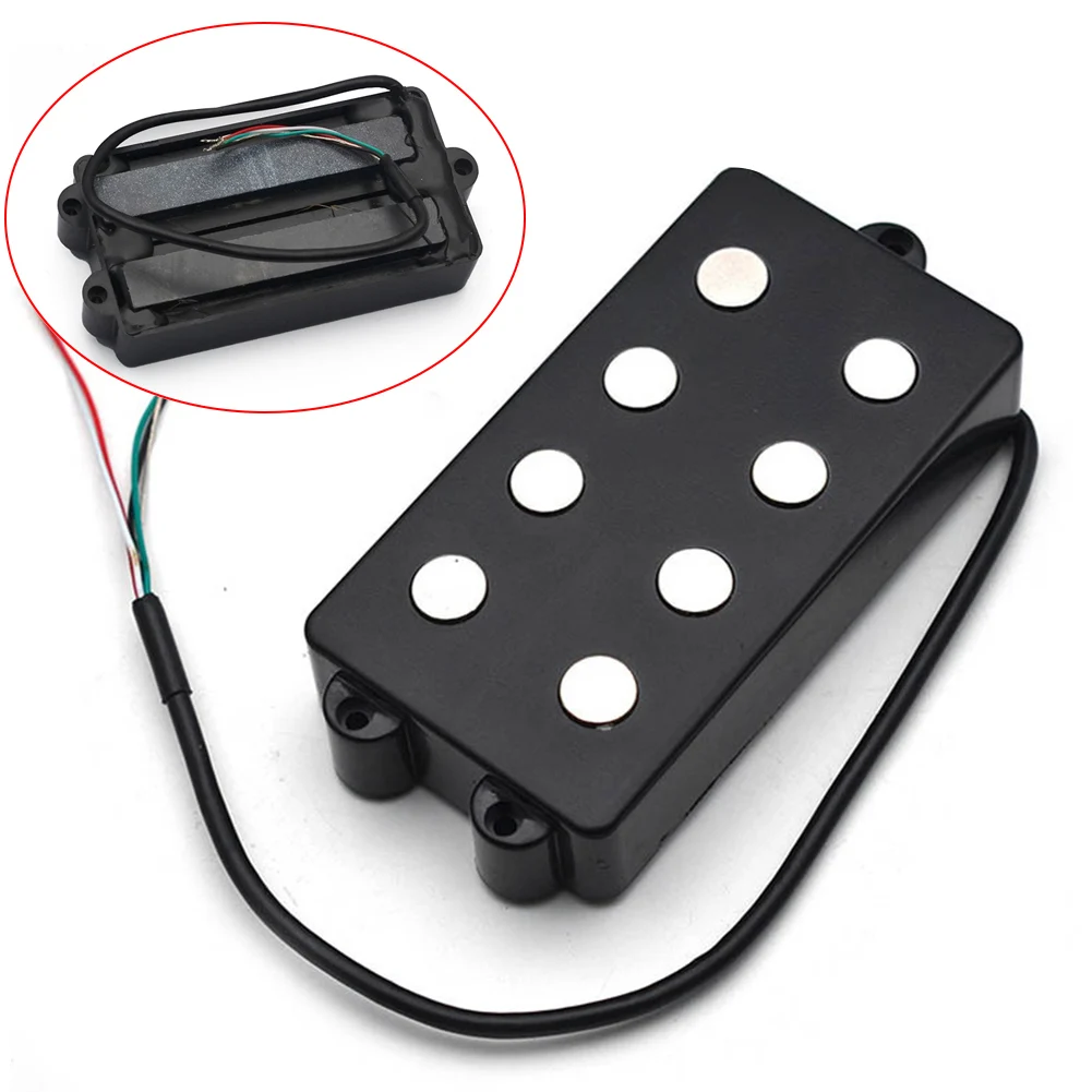 4 String Open Bass Pickup With Screws Springs Humbucker Ceramic Magnet 54MM Neck And 57MM Bridge Guitar Pickup Accessories
4 String Open Bass Pickup With Screws Springs Humbucker Ceramic Magnet 54MM Neck And 57MM Bridge Guitar Pickup Accessories