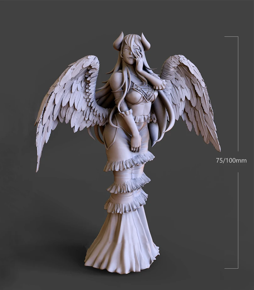 1/24 75mm 1/18 100mm Resin Model Kits Angel Girl Figure Sculpture Unpainted No Color RW-646
1/24 75mm 1/18 100mm Resin Model Kits Angel Girl Figure Sculpture Unpainted No Color RW-646