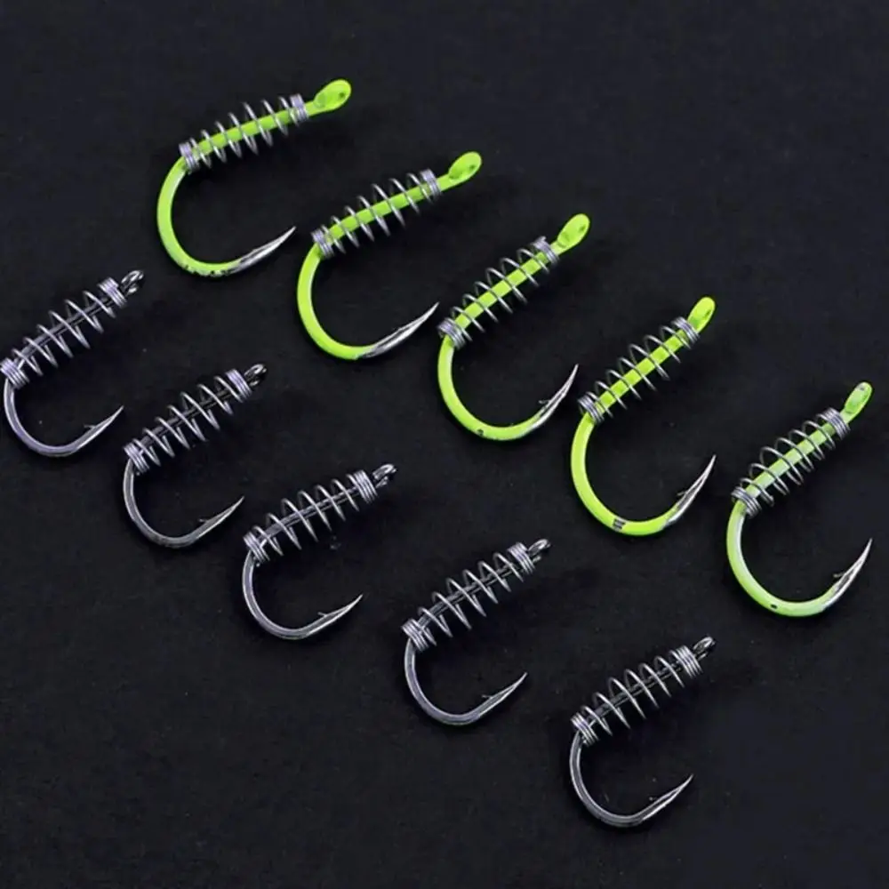 High Carbon Steel Spring Fishing Hooks Barbed Hook Flattened Body Carp Fishing Hook Jig Hook Single Circle
High Carbon Steel Spring Fishing Hooks Barbed Hook Flattened Body Carp Fishing Hook Jig Hook Single Circle