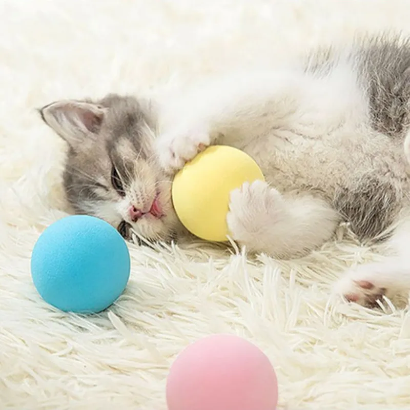 Smart Cat Toys Interactive Ball Plush Electric Ball Catnip Toy Touch Sounding Pet Products Squeak Toy Ball Cat Toys Cat Supplie
Smart Cat Toys Interactive Ball Plush Electric Ball Catnip Toy Touch Sounding Pet Products Squeak Toy Ball Cat Toys Cat Supplie