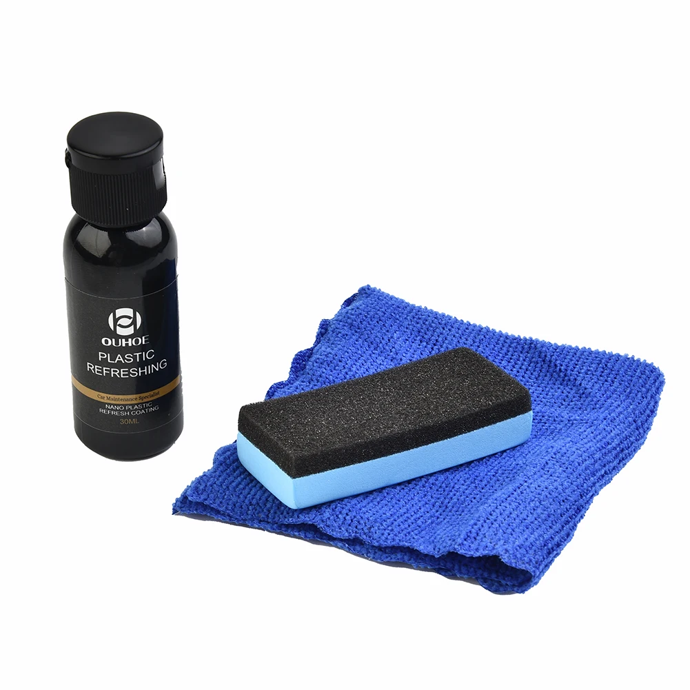 1 Set 30ml 50ml Plastic Parts Refurbish Agent Car Exterior Restorer Fits Car Bumpers Trucks Harmless Tasteless Car Repair Tool
1 Set 30ml 50ml Plastic Parts Refurbish Agent Car Exterior Restorer Fits Car Bumpers Trucks Harmless Tasteless Car Repair Tool