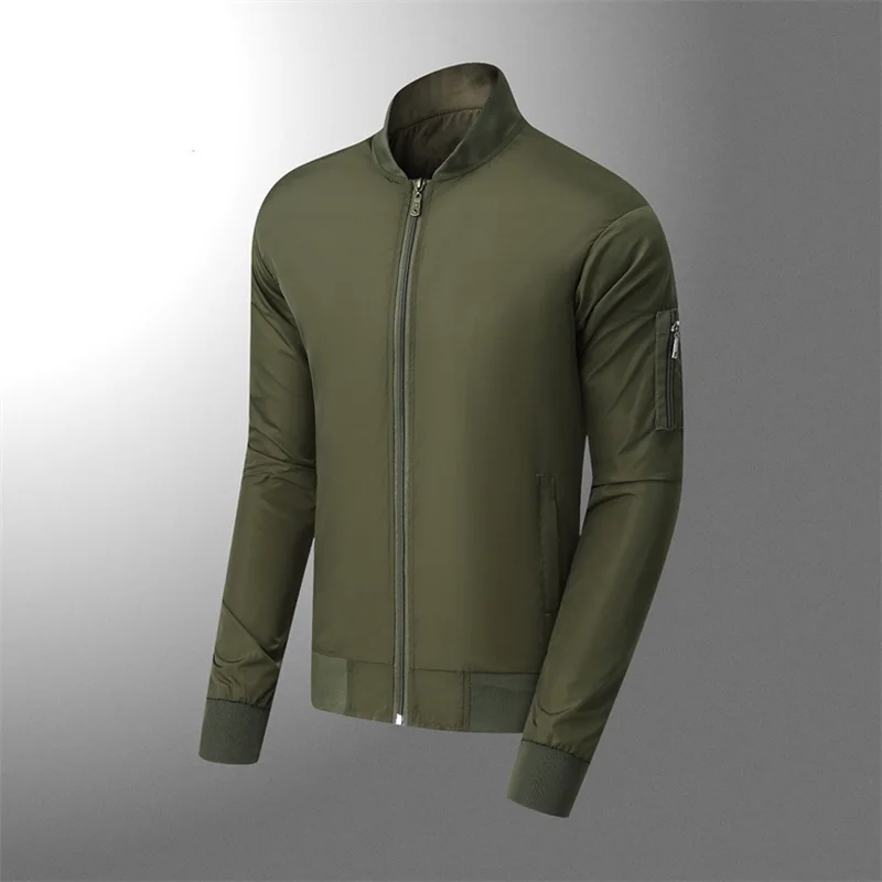 Men's Jacket Spring Autumn Style Quality Male Casual Coat Long Sleeved Thin Windbreaker Casual Small Horse Slim Fitting TOP
Men's Jacket Spring Autumn Style Quality Male Casual Coat Long Sleeved Thin Windbreaker Casual Small Horse Slim Fitting TOP