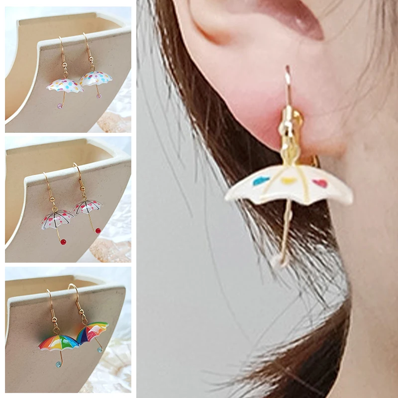10 Styles Colorful Rainbow Umbrella Shape Drop Earring Cute Sweet Daily Anniversary Engagement Party Dangle Jewelry Pendant Gift
10 Styles Colorful Rainbow Umbrella Shape Drop Earring Cute Sweet Daily Anniversary Engagement Party Dangle Jewelry Pendant Gift