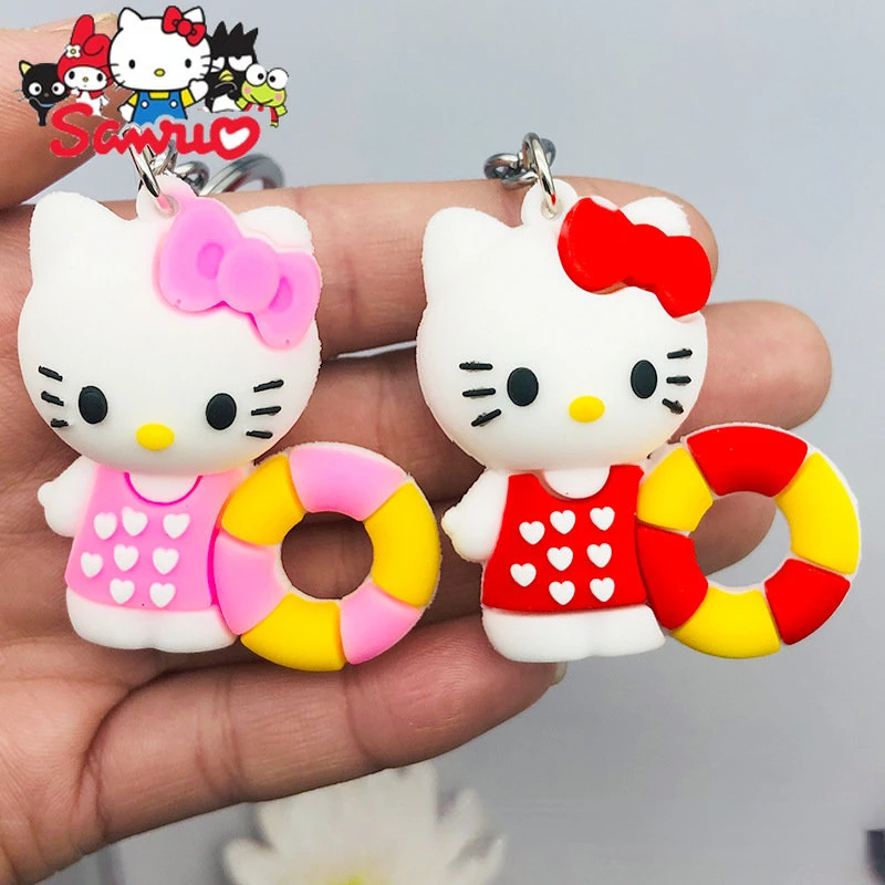 1PC Cartoon Sanrio Hello Kitty Cute Kt Cat Soft Rubber Doll Key Chain Bag Lovely Car Pendant Hanging Ornament Key Buckle Gift
1PC Cartoon Sanrio Hello Kitty Cute Kt Cat Soft Rubber Doll Key Chain Bag Lovely Car Pendant Hanging Ornament Key Buckle Gift