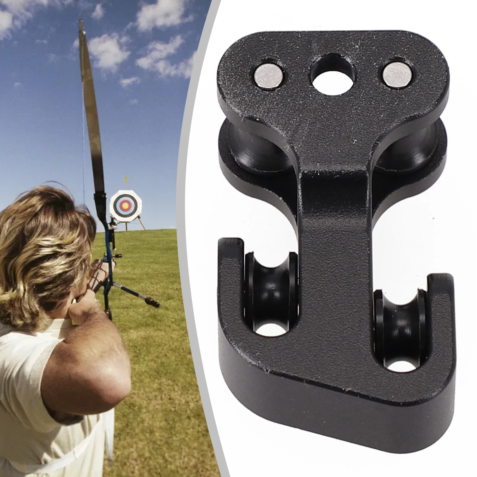 Low Friction Practical Smooth Durable Archery Cable Slide Archery Parts Separator Aluminum Compound Bow String
Low Friction Practical Smooth Durable Archery Cable Slide Archery Parts Separator Aluminum Compound Bow String
