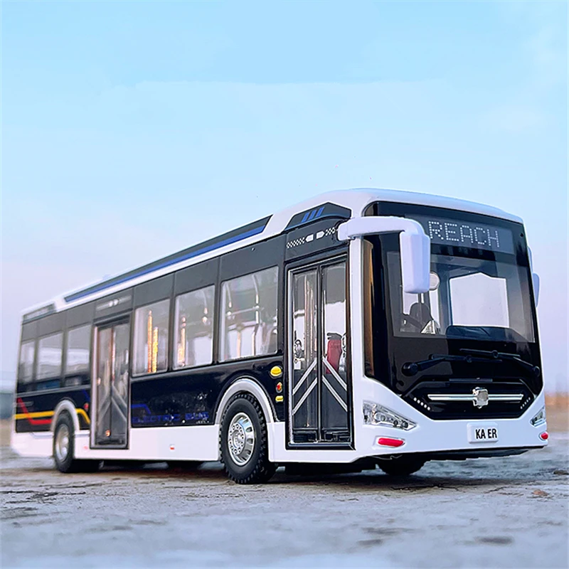 Large Size Electric Tourist City Traffic Bus Model Alloy Passenger Car Model Metal Toy Business Bus Model Sound Light Kids Gifts
Large Size Electric Tourist City Traffic Bus Model Alloy Passenger Car Model Metal Toy Business Bus Model Sound Light Kids Gifts