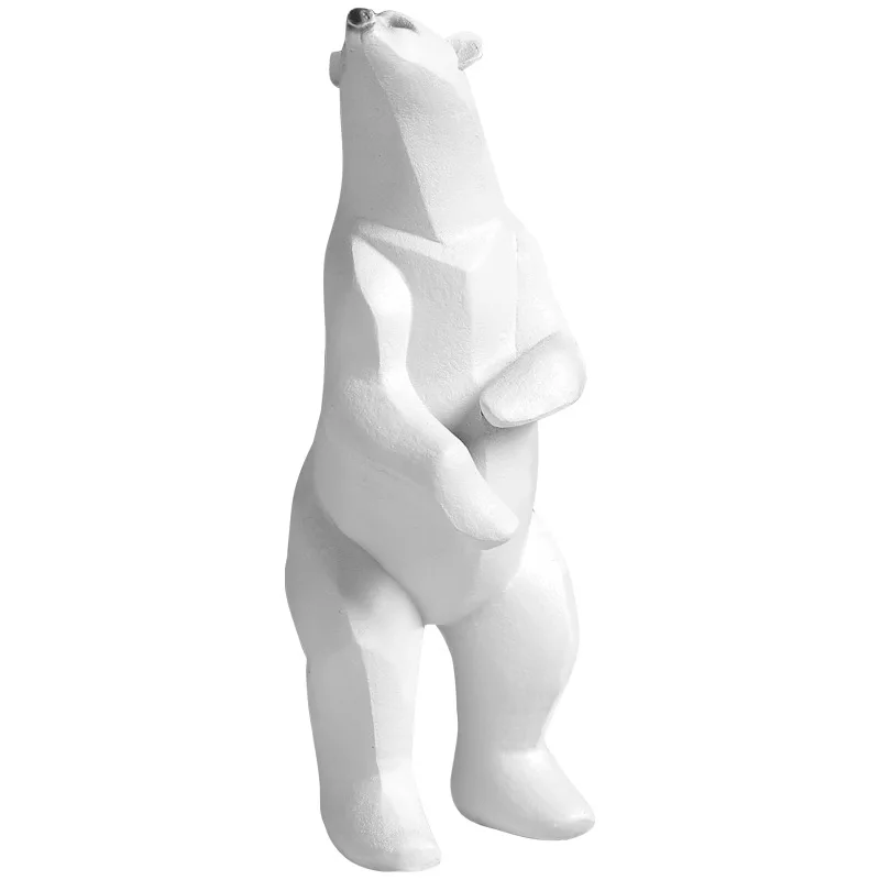 Home Decor Decorative Statues Sculpture House Home Decoration Living Room Polar Bear Simulation Animal Ornaments Blue White Cute
Home Decor Decorative Statues Sculpture House Home Decoration Living Room Polar Bear Simulation Animal Ornaments Blue White Cute