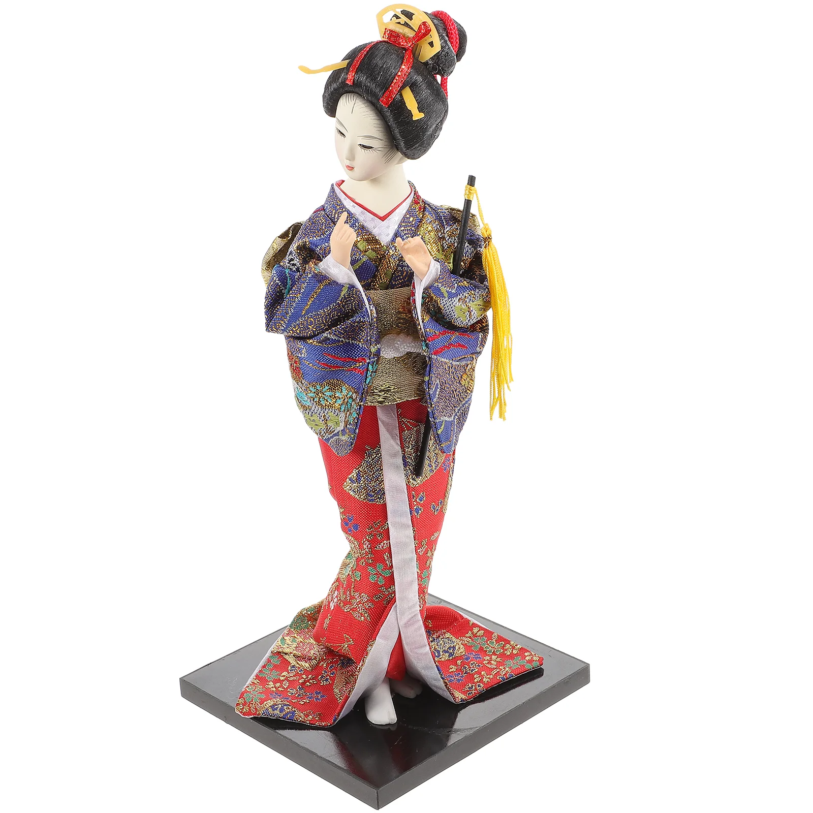 Japanese Geisha Kimono Figurine Kokeshi Decor Asian Girl Kabuki Ornament Vintage Figure Woodenwood Model Restaurant Style Gift 
Japanese Geisha Kimono Figurine Kokeshi Decor Asian Girl Kabuki Ornament Vintage Figure Woodenwood Model Restaurant Style Gift