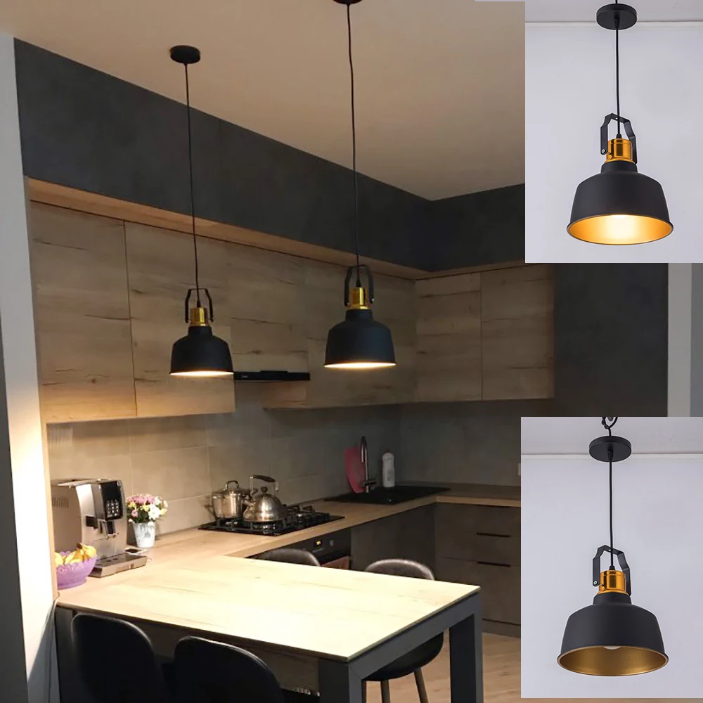 Gold black Led pendant light with E27 lamp base hang lamp modern pendant with AC110V AC220V high power 12W bright bulb
Gold black Led pendant light with E27 lamp base hang lamp modern pendant with AC110V AC220V high power 12W bright bulb