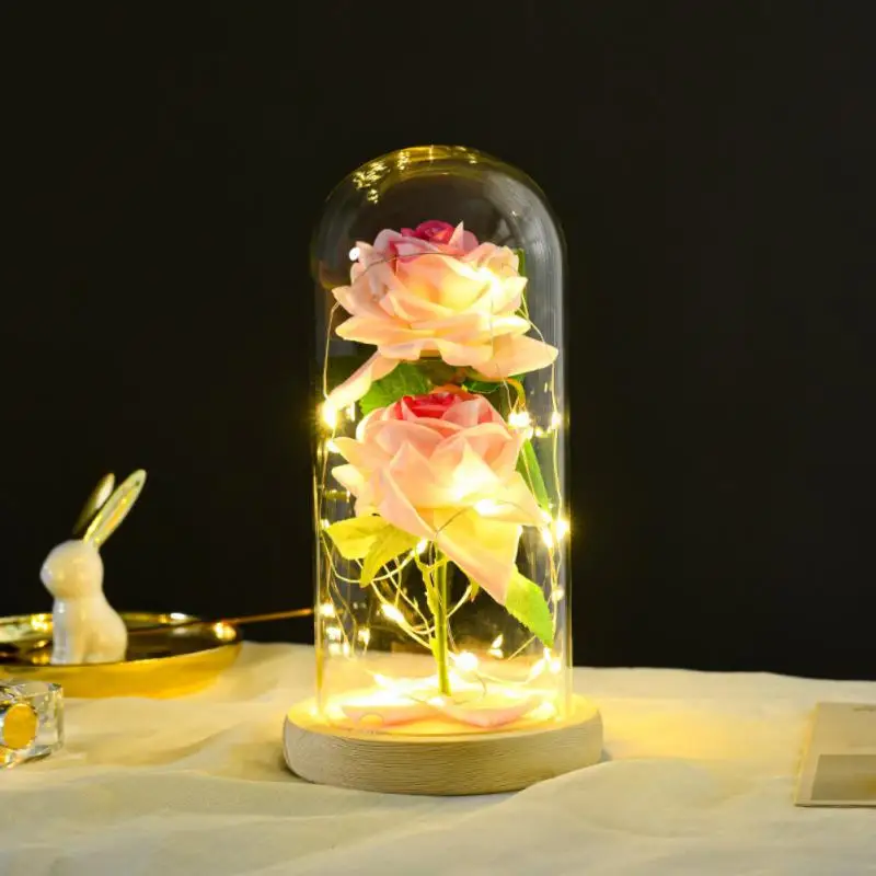 Special Glass Cover Rose Showcase Romantic Gift Yongsheng Flower Flower Wedding Decor Home Decor Rose For Women Girls Creative
Special Glass Cover Rose Showcase Romantic Gift Yongsheng Flower Flower Wedding Decor Home Decor Rose For Women Girls Creative