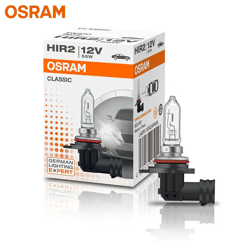 OSRAM HIR2 12V 55W 9012 PX22d 3200K Оригинальная линейная лампочка галогена галогена (1 Лампочка)
OSRAM HIR2 12V 55W 9012 PX22d 3200K Оригинальная линейная лампочка галогена галогена (1 Лампочка)