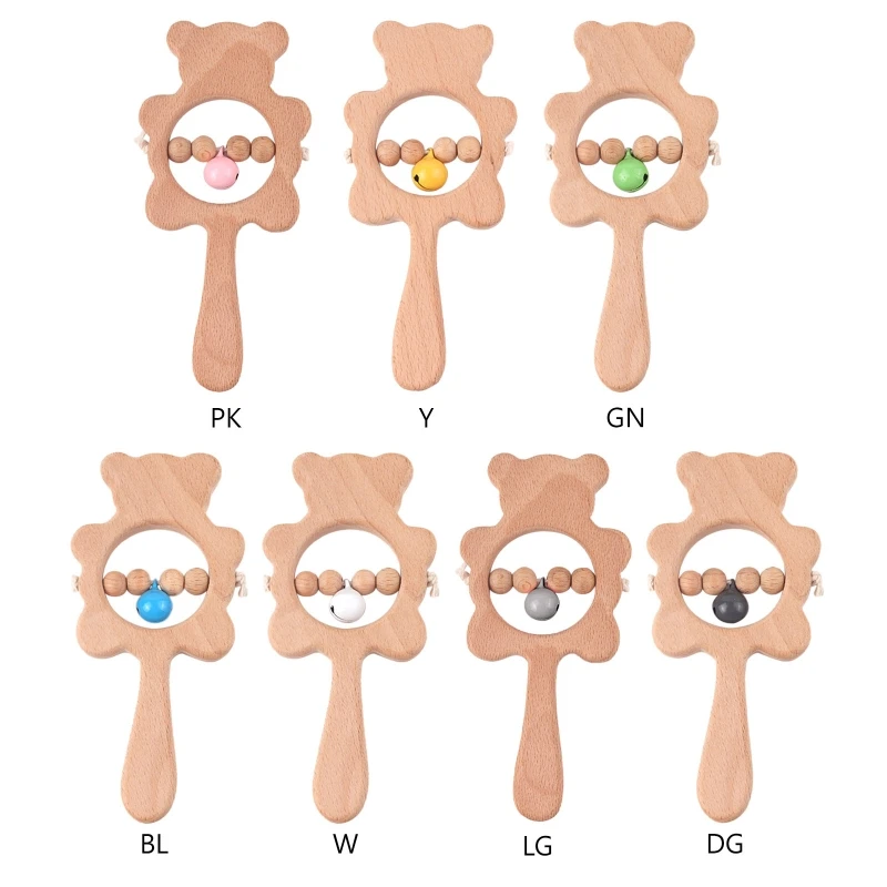 Wooden Teether Toys Wooden Rattle Toys Beads Pacifier Holder Baby Teething Montessori Intelligence Toys for Newborn
Wooden Teether Toys Wooden Rattle Toys Beads Pacifier Holder Baby Teething Montessori Intelligence Toys for Newborn