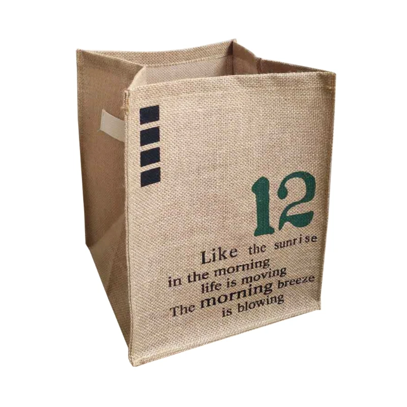 Портативная многоразовая сумка из мешковины, складная льняная корзина для хранения продуктов, коробка-Органайзер
Портативная многоразовая сумка из мешковины, складная льняная корзина для хранения продуктов, коробка-Органайзер