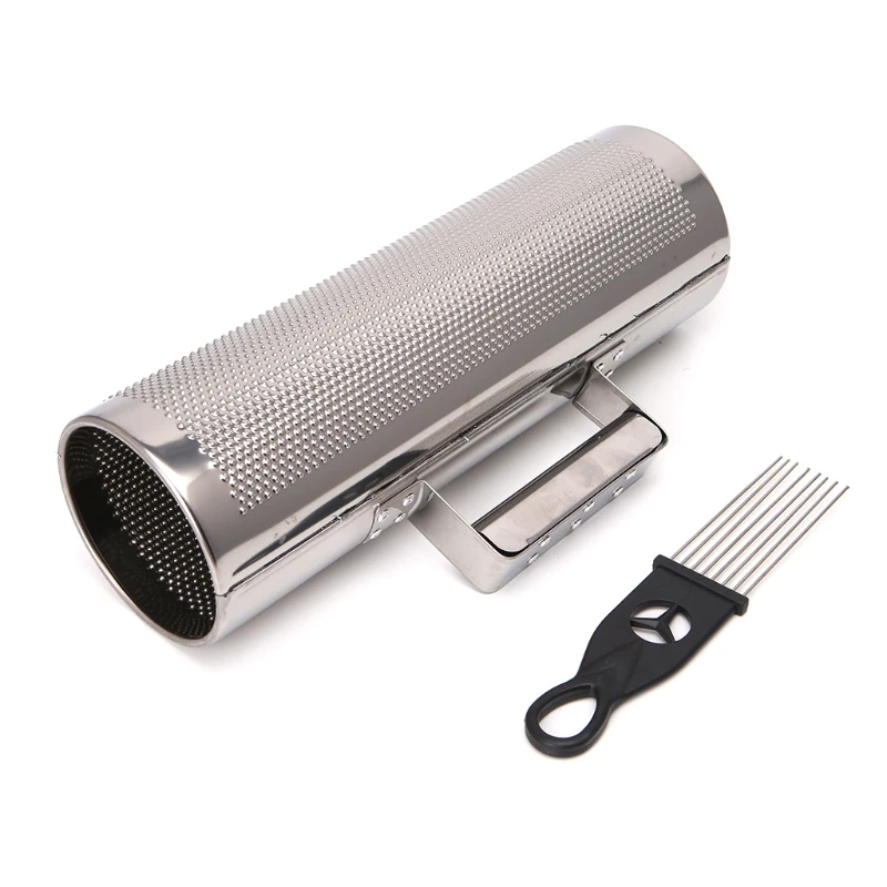Stainless Steel Guiro with Scraper Percussion Musical Instrument Training Tool
Stainless Steel Guiro with Scraper Percussion Musical Instrument Training Tool
