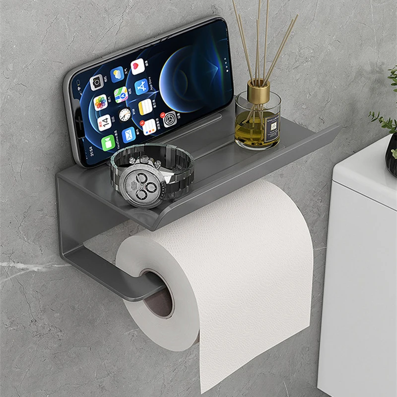 

Вешалка для бумажных полотенец в ванную комнату полка для ванной вешалка для туалетной бумаги рулон бумаги вешалка для телефона настенный органайзер для ванной и душа