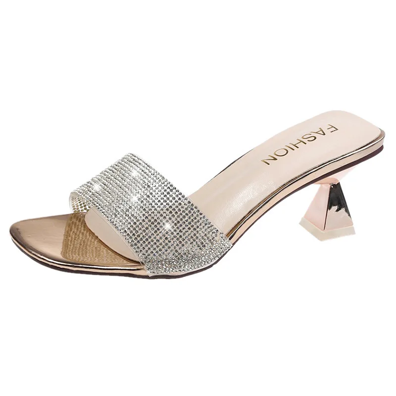 Women Sandals Summer Open Toed High Heels Transparent Heel Slippers Woman Party Shoes Pumps Sequined Cloth Gladiator
Women Sandals Summer Open Toed High Heels Transparent Heel Slippers Woman Party Shoes Pumps Sequined Cloth Gladiator