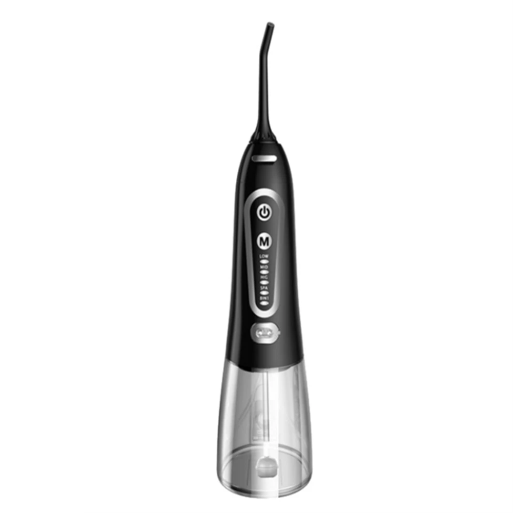 5 Modes Oral Irrigator USB Type-C Rechargeable Portable DentaJet 300Ml Irrigator Dental Teeth Cleaner Black
5 Modes Oral Irrigator USB Type-C Rechargeable Portable DentaJet 300Ml Irrigator Dental Teeth Cleaner Black