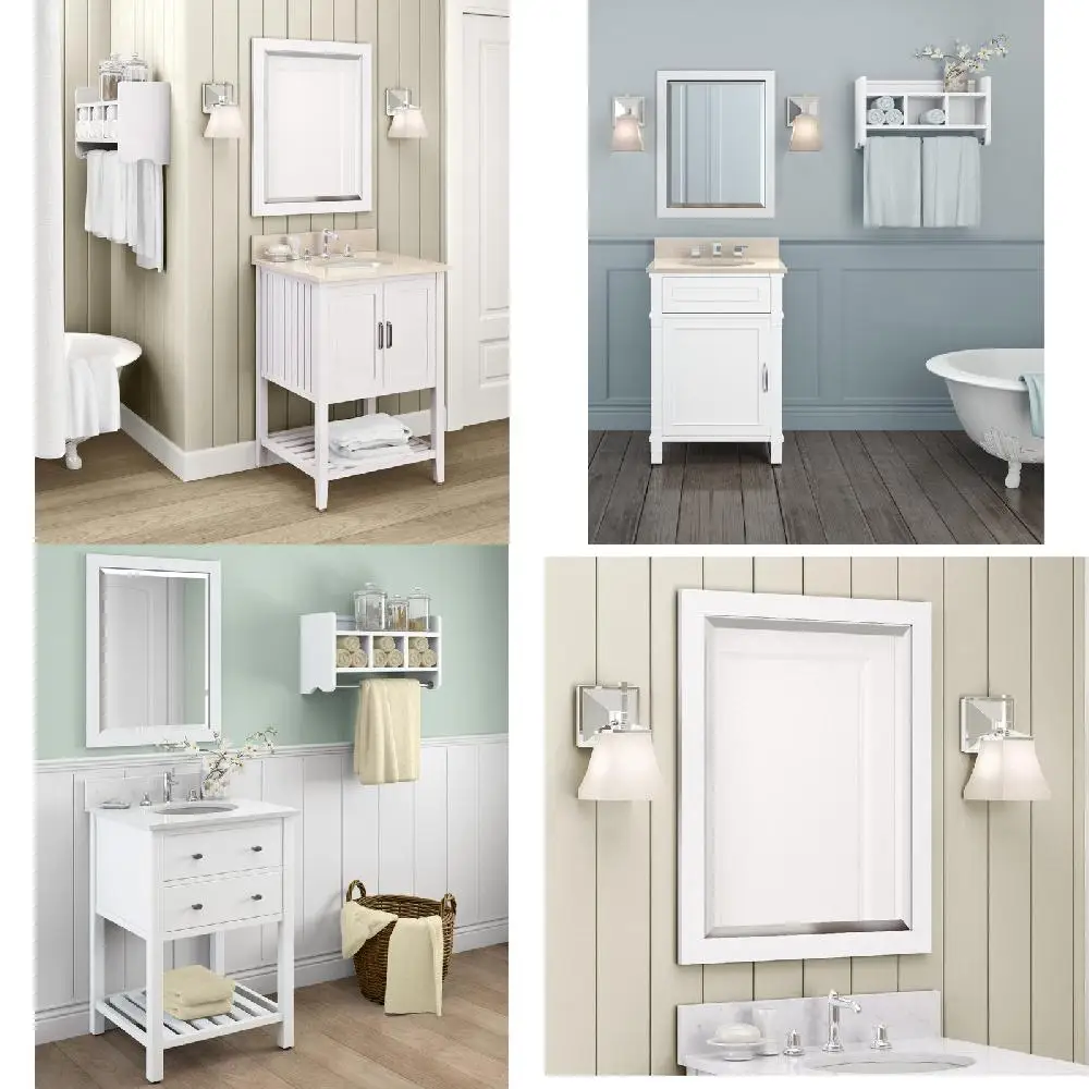 "Marvelous Beveled White Bathroom Vanity Mirror - Perfectly Enhancing Your Home Decor!"
"Marvelous Beveled White Bathroom Vanity Mirror - Perfectly Enhancing Your Home Decor!"