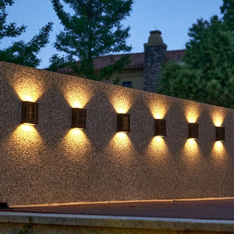 LED Solar Outdoor Waterproof light Up and Down Luminous Lighting Garden Decoration Solar Lights Stairs Fence Sunlight Lamp
LED Solar Outdoor Waterproof light Up and Down Luminous Lighting Garden Decoration Solar Lights Stairs Fence Sunlight Lamp