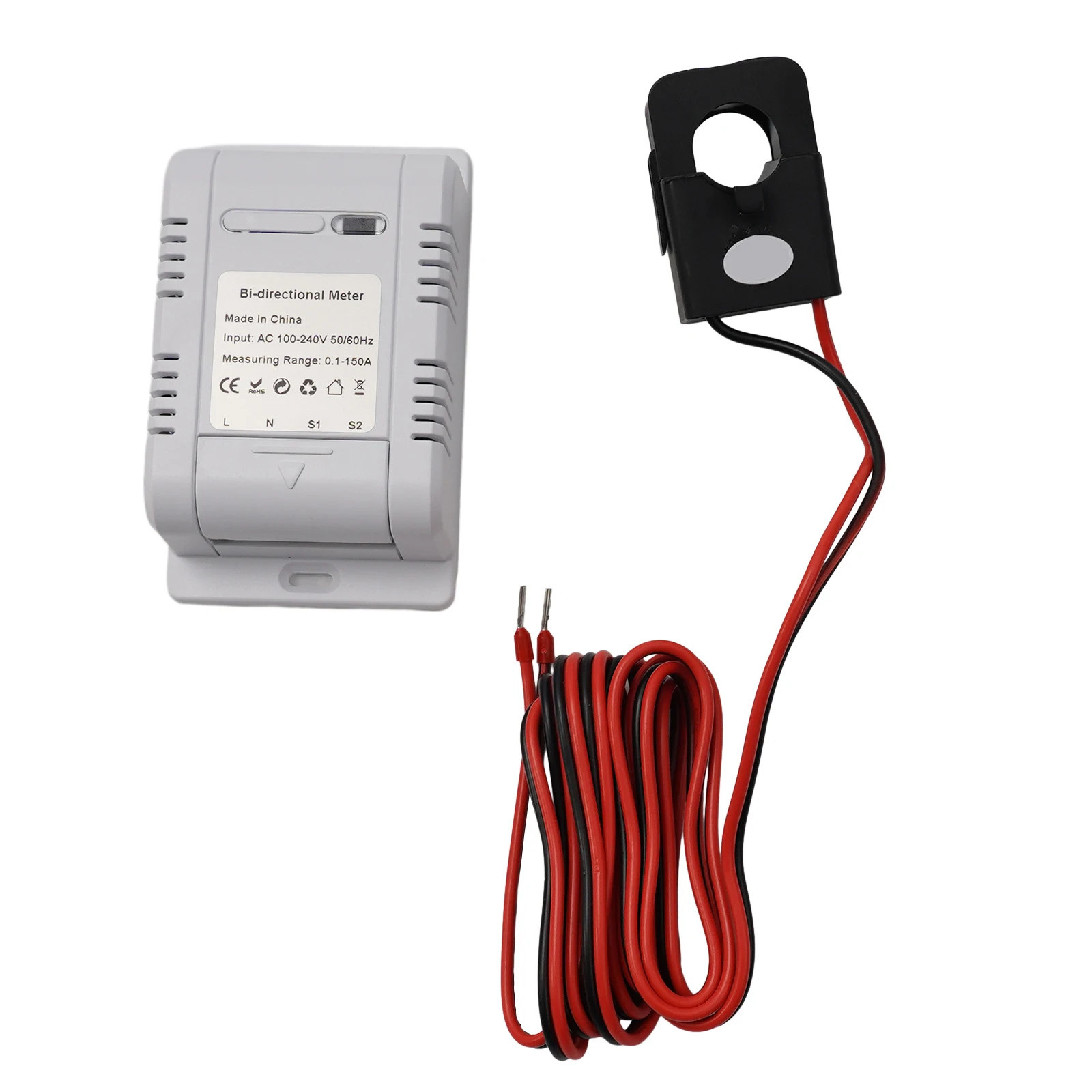 Wifi Smart Meter 150A Clamp AC 100V-240V Bi Directionele Current Energie Meter Mobile App Monitoring High Quality
Wifi Smart Meter 150A Clamp AC 100V-240V Bi Directionele Current Energie Meter Mobile App Monitoring High Quality