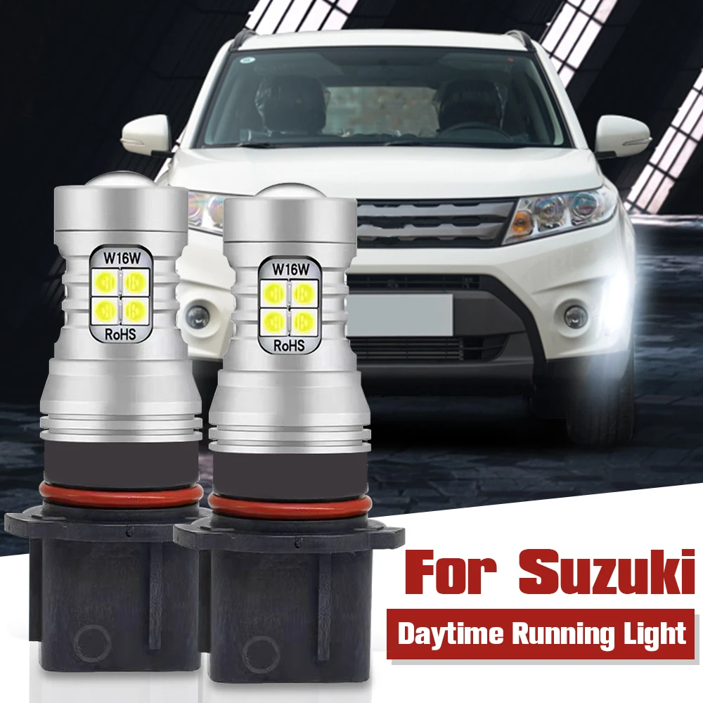 Светодиодные дневные ходовые огни 2 шт., лампа DRL P13W Canbus без ошибок для Suzuki Ignis 3 2016-2020 Swift mk5 2017-2020 Vitara
Светодиодные дневные ходовые огни 2 шт., лампа DRL P13W Canbus без ошибок для Suzuki Ignis 3 2016-2020 Swift mk5 2017-2020 Vitara