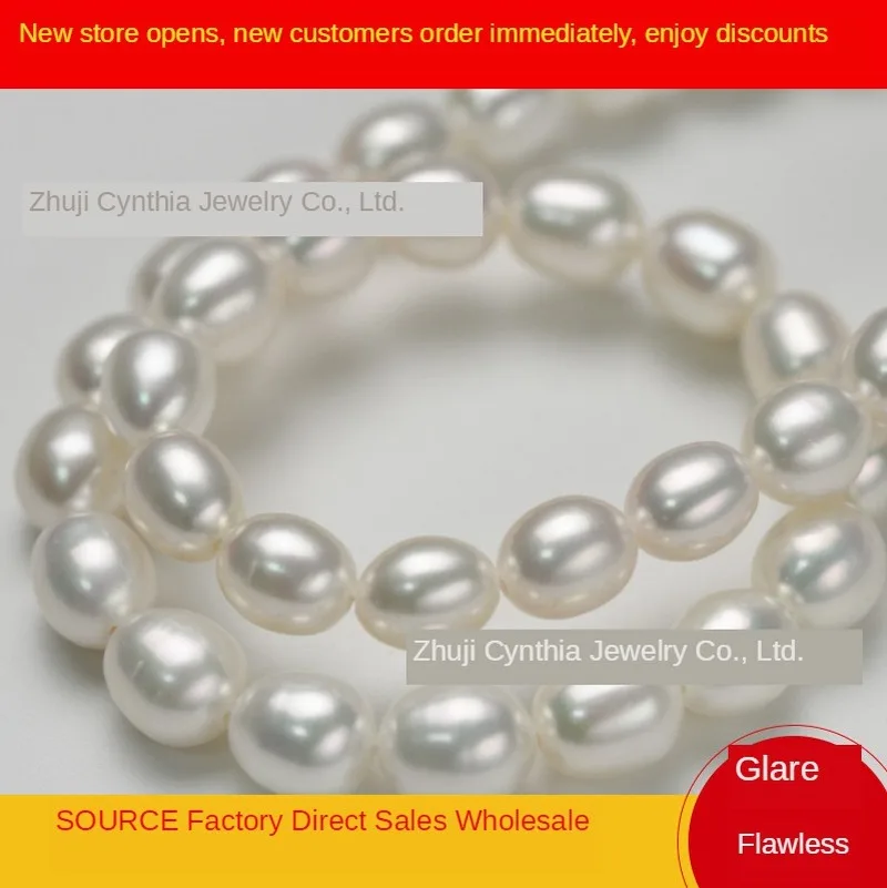 Natural Freshwater Pearl Necklace Nearly Round 5.5-9mm Pearl Jewelry Suitable for Women's Wedding Gift Trend In 2020
Natural Freshwater Pearl Necklace Nearly Round 5.5-9mm Pearl Jewelry Suitable for Women's Wedding Gift Trend In 2020