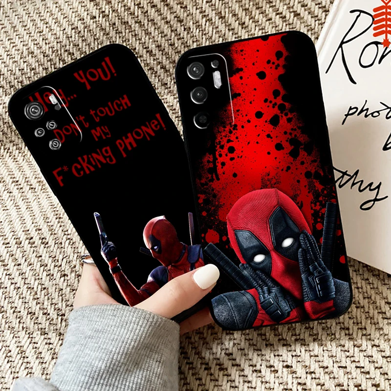 Marvel Deadpool Venom Spiderman Phone Case For Xiaomi Redmi Note 10 10S 10T 9 9S 9T 5G For Redmi 10 9 9T 9A 9C Case Funda Black
Marvel Deadpool Venom Spiderman Phone Case For Xiaomi Redmi Note 10 10S 10T 9 9S 9T 5G For Redmi 10 9 9T 9A 9C Case Funda Black