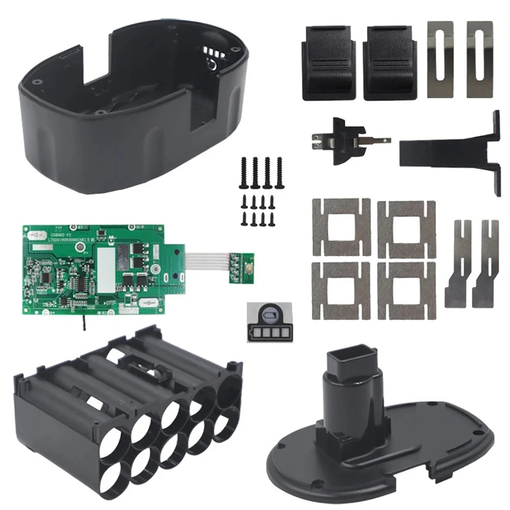 DC9096 Li-Ion Battery Plastic Case PCB Protection Circuit Board For De Walt 18V Nickel Battery For Repair Assemble Batteries Pac
DC9096 Li-Ion Battery Plastic Case PCB Protection Circuit Board For De Walt 18V Nickel Battery For Repair Assemble Batteries Pac