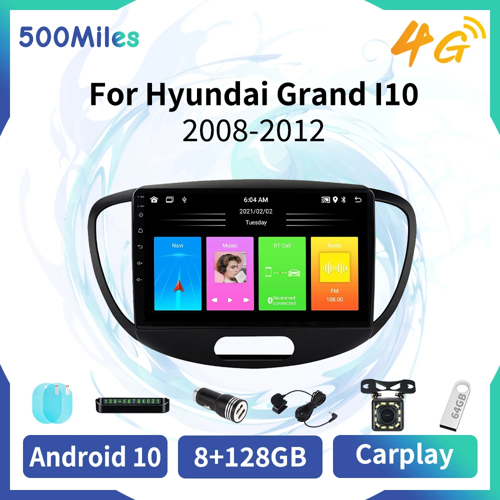 Car Radio with Screen for Hyundai Grand I10 2008-2012 2 Din Android Car Stereo GPS Navigation Multimedia Video Player Head Unit
Car Radio with Screen for Hyundai Grand I10 2008-2012 2 Din Android Car Stereo GPS Navigation Multimedia Video Player Head Unit