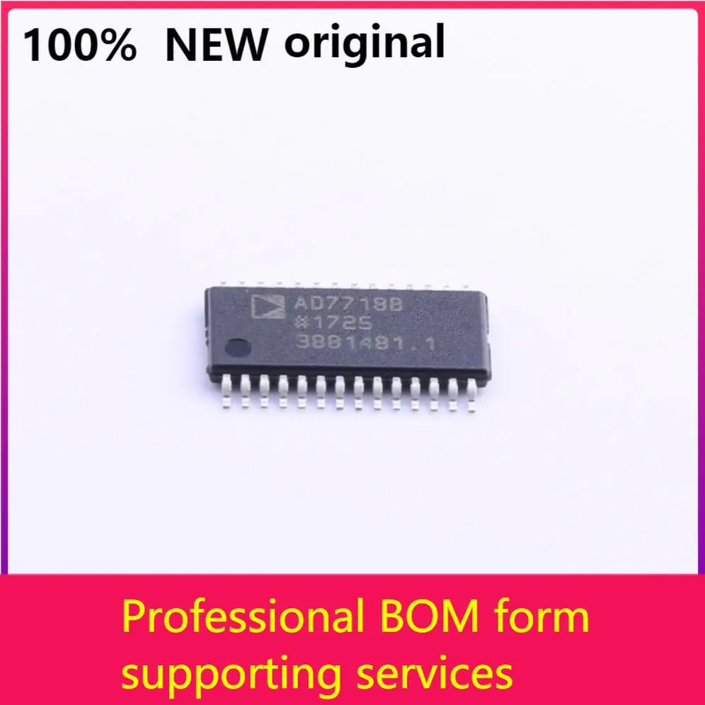 AD7718 10-канальный одноканальный ADC Delta-Sigma 1,365 ksps 24-битный серийный 28-контактный TSSOP AD7718BRUZ-REEL7100 % оригинальный
AD7718 10-канальный одноканальный ADC Delta-Sigma 1,365 ksps 24-битный серийный 28-контактный TSSOP AD7718BRUZ-REEL7100 % оригинальный