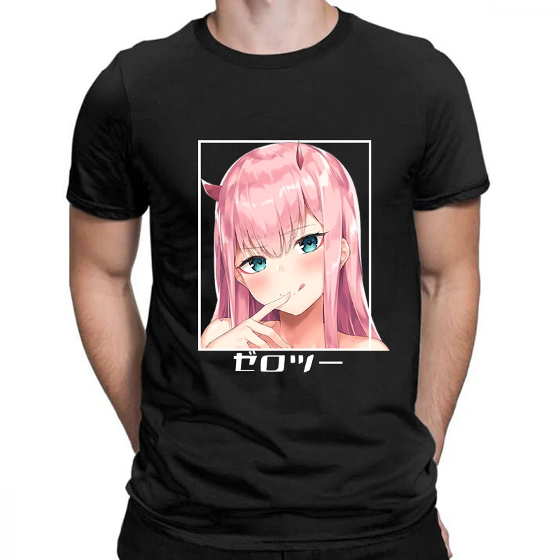 Tshirts men Anime Darling In The Franxx Zero Two summer women's t shirt short sleeve sexy girl cartoon print unisex tops tee
Tshirts men Anime Darling In The Franxx Zero Two summer women's t shirt short sleeve sexy girl cartoon print unisex tops tee