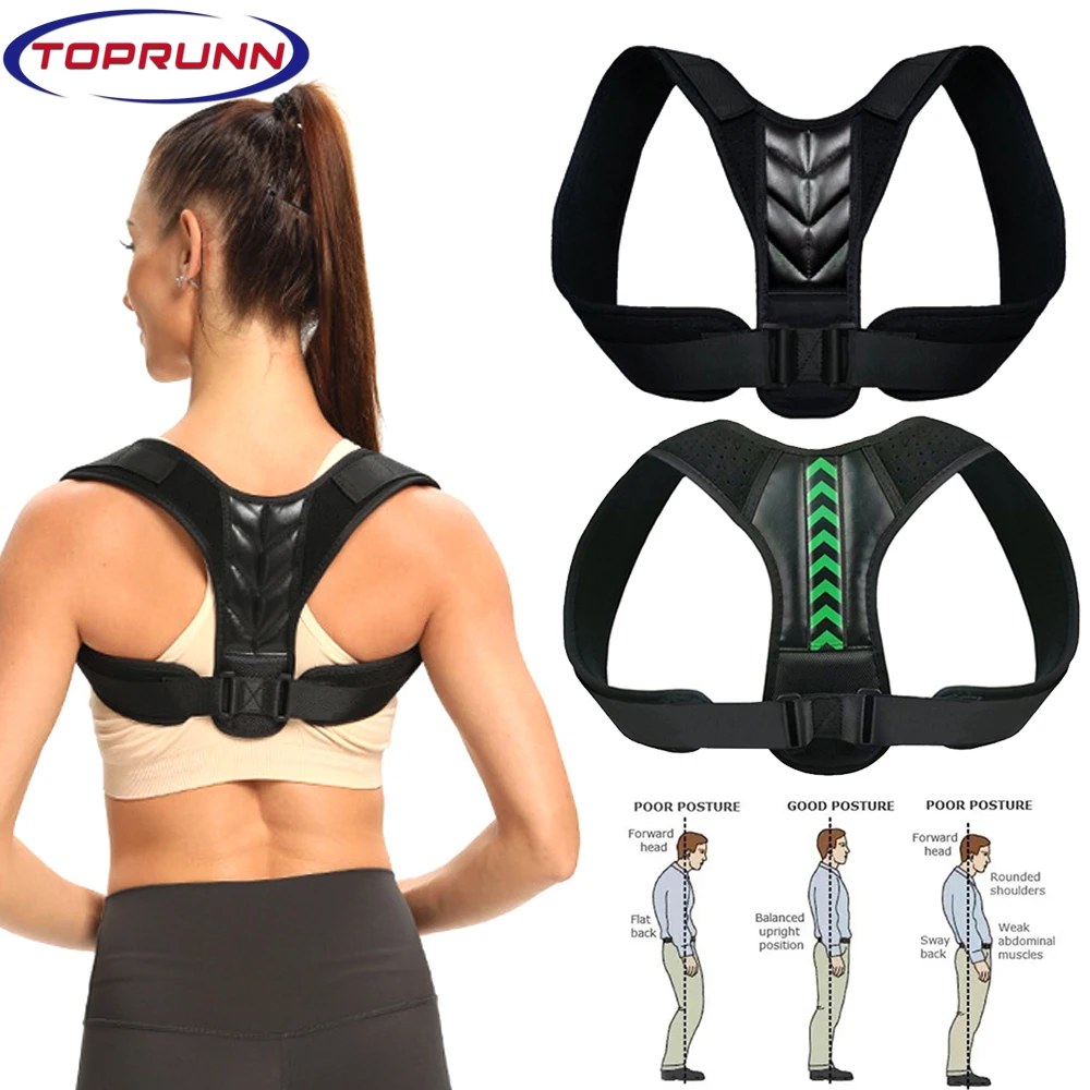 Adjustable Posture Corrector for Men and Women Back Posture Brace Clavicle Support Stop Slouching and Hunching Back Trainer
Adjustable Posture Corrector for Men and Women Back Posture Brace Clavicle Support Stop Slouching and Hunching Back Trainer