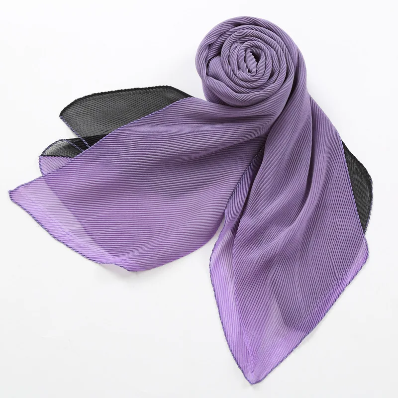 Miyake Pleated Scarf for Women 2022 High-End and Fashionable Casual Versatile Contrast Color Long Shawl Sun Protection Dual-Use
Miyake Pleated Scarf for Women 2022 High-End and Fashionable Casual Versatile Contrast Color Long Shawl Sun Protection Dual-Use